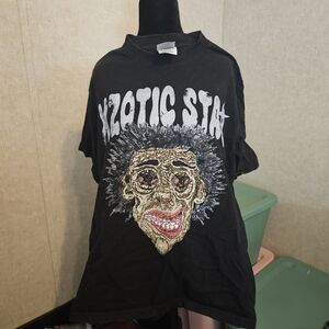 Xzotic Star Black Graphic Men's T-Shirt